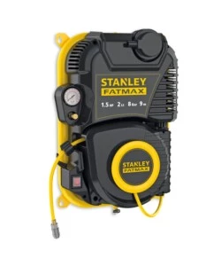 Compressore aria a muro stanley 'wall tech pro' 2l 1,5hp